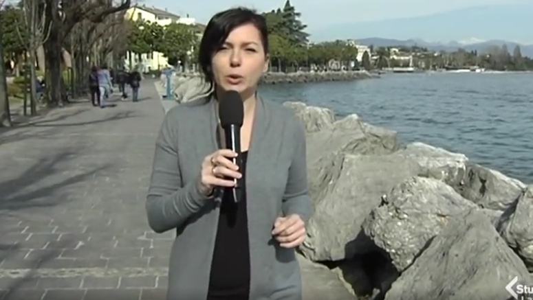 Il sole di Desenzano “scalda” Studio Aperto