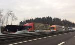 Incidente in autostrada, caos in A4