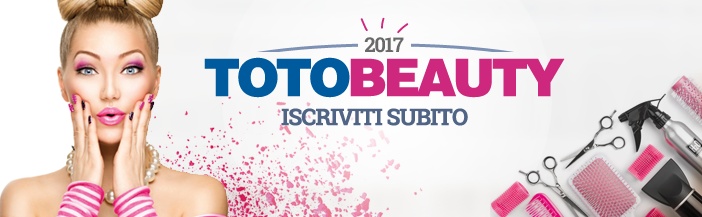 Iscrizioni aperte su www.totobeauty.it
