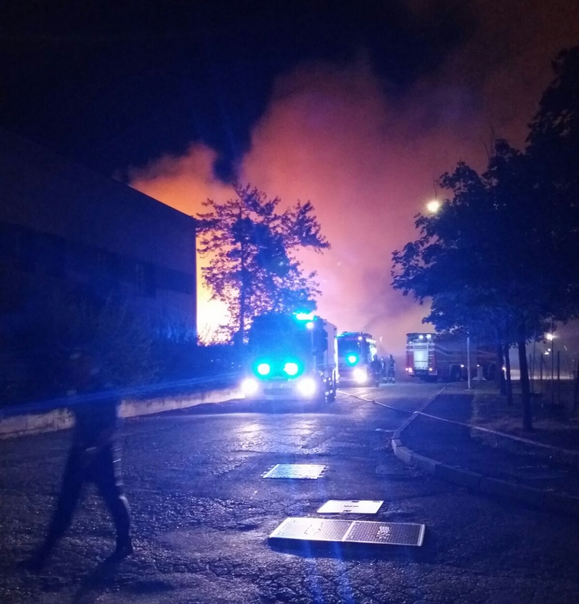 L’incendio brutale di Costermano – IL VIDEO