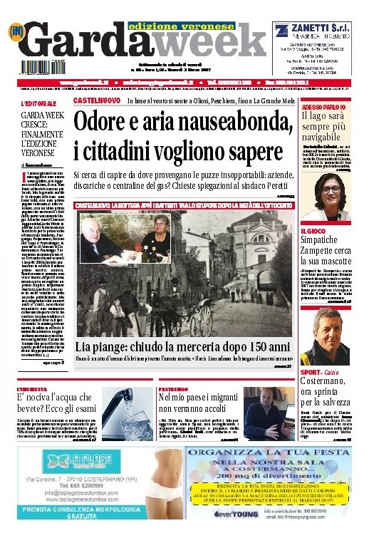 LA NUOVA PRIMA PAGINA – Edizione veronese