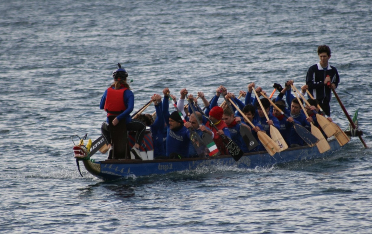 La Remiera di Toscolano Maderno pronta per Dragonboat