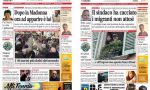 La prima pagina di GardaWeek, edizione bresciana e veronese