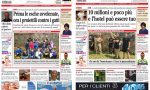 La prima pagina di GardaWeek, edizione bresciana e veronese