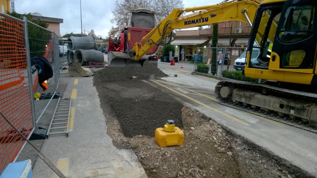 Peschiera: terminata la posa della nuova condotta