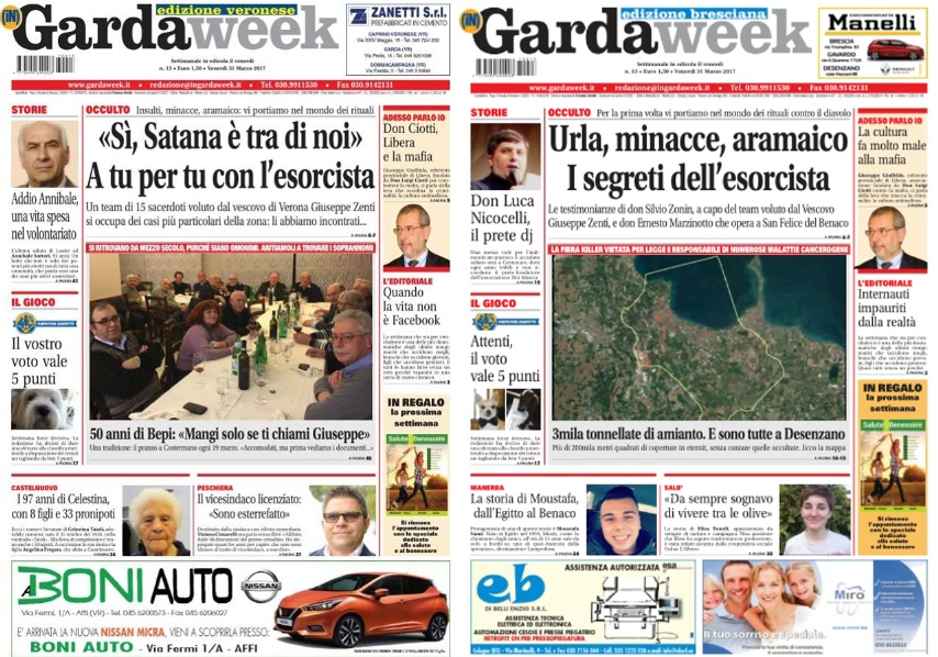 Le due edizioni di GardaWeek, Bresciana e Veronese