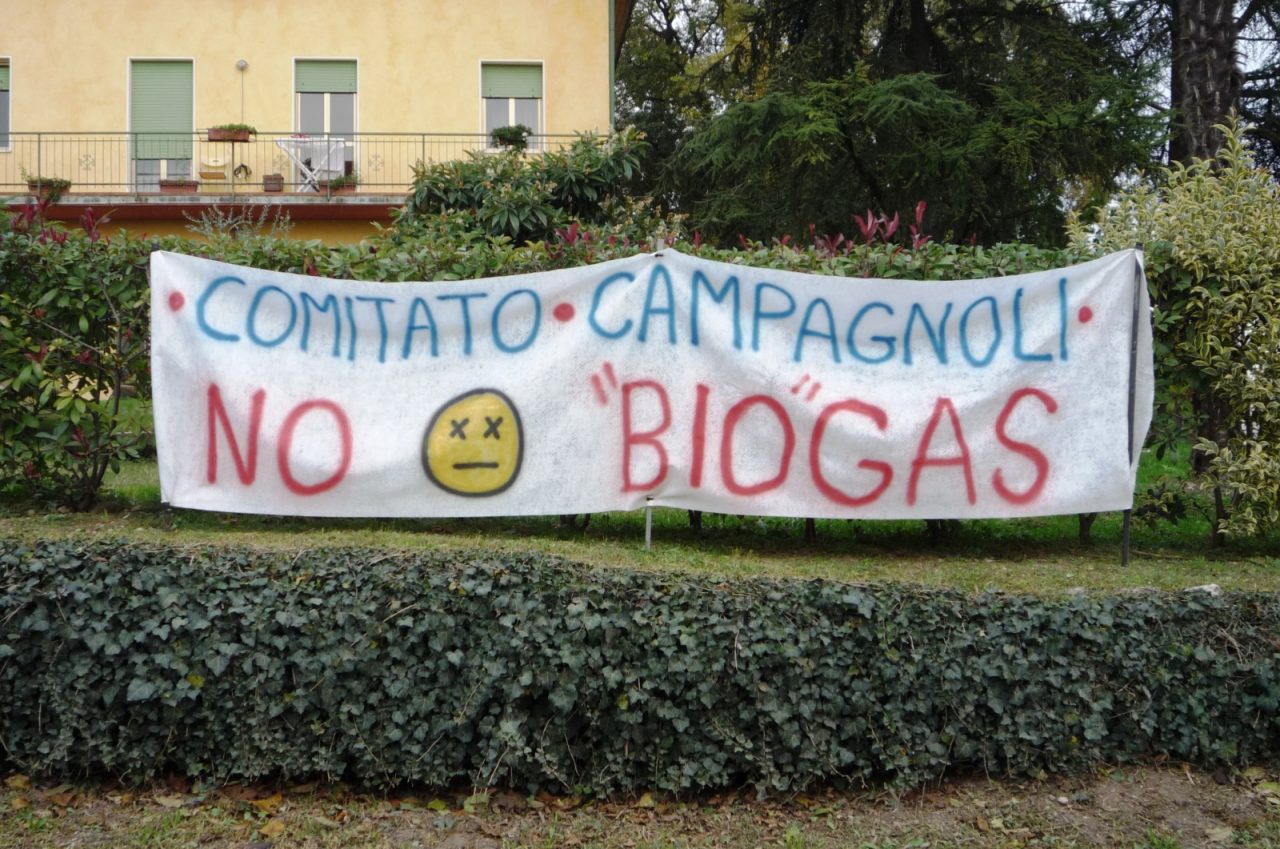 Lonato: lo spiedo contro il Biogas
