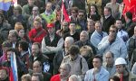 Manifestazione della comunità rumena contro il governo