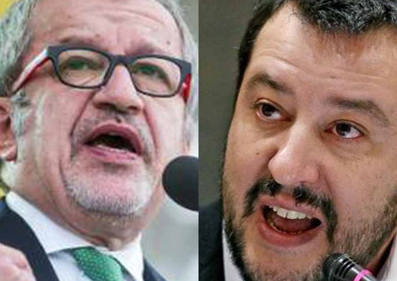 Maroni e Salvini in città