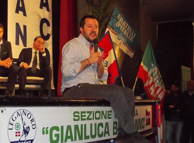 Matteo Salvini a Desenzano