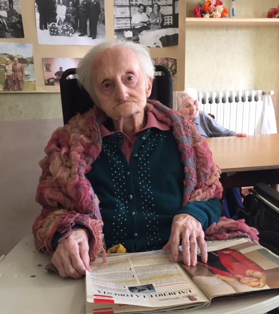 Centenario in Casa di Riposo per Nulla Temi Camozzi