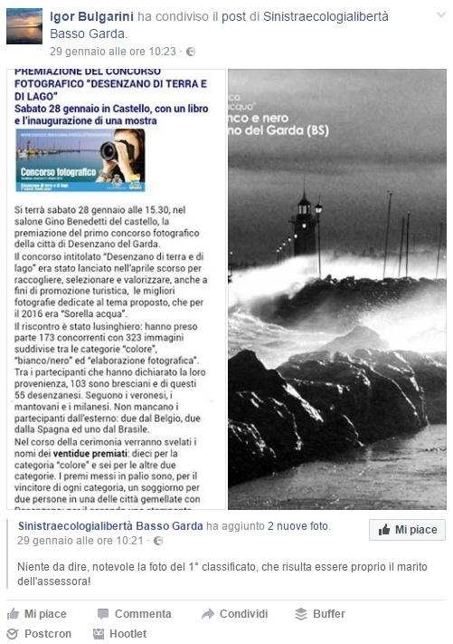 Polemica sul concorso, vince il marito dell’assessore. La replica di Righetti