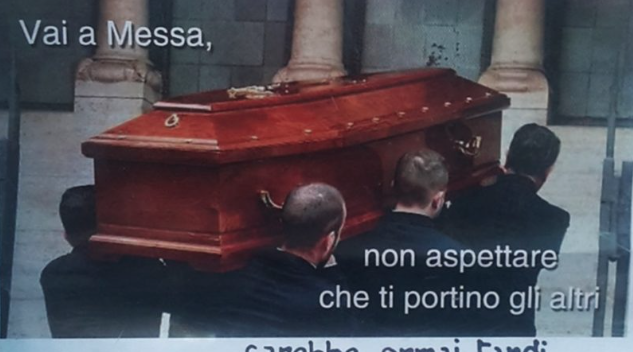 Volantino shock di un parroco Comasco