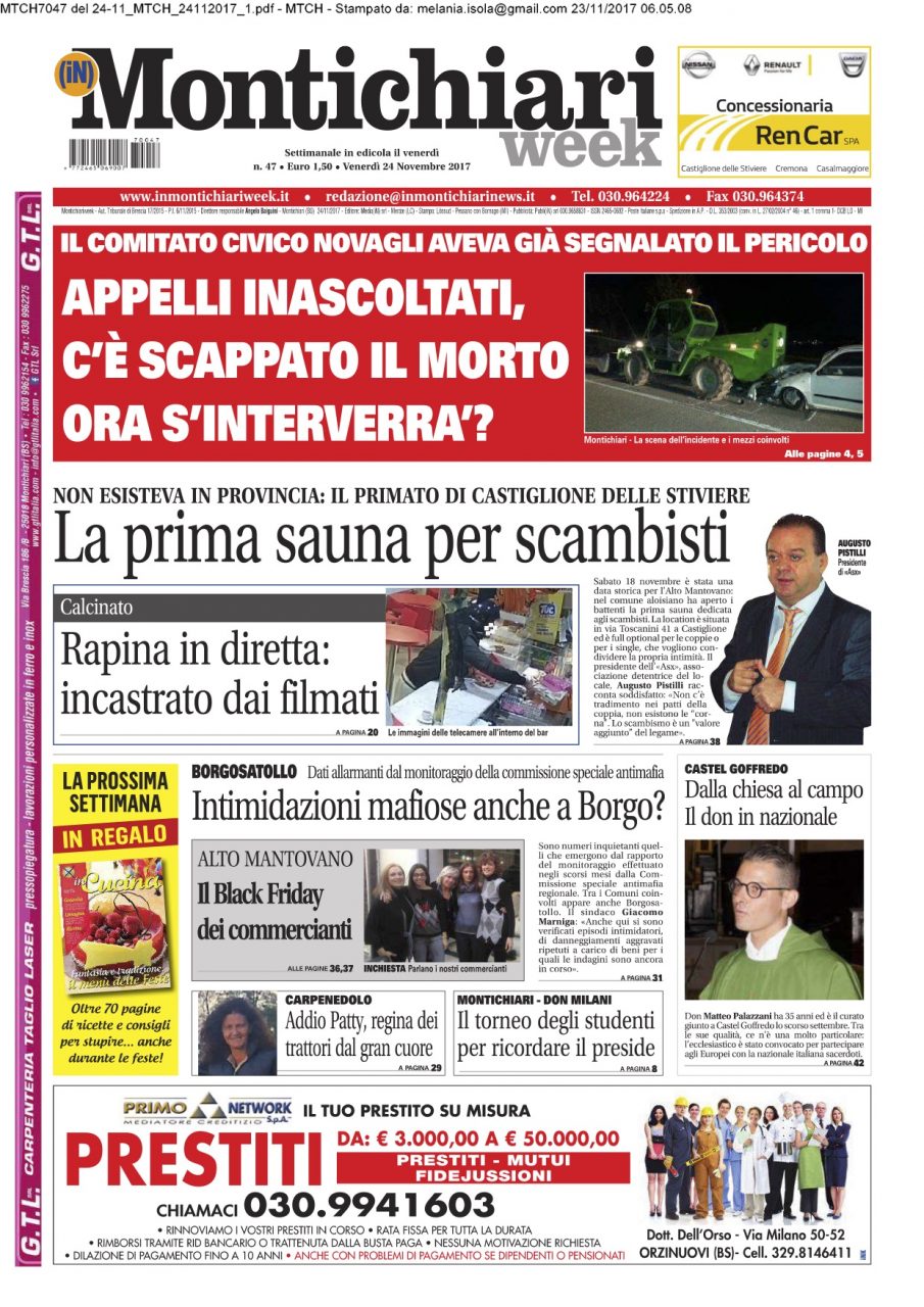 Montichiari Week è in edicola