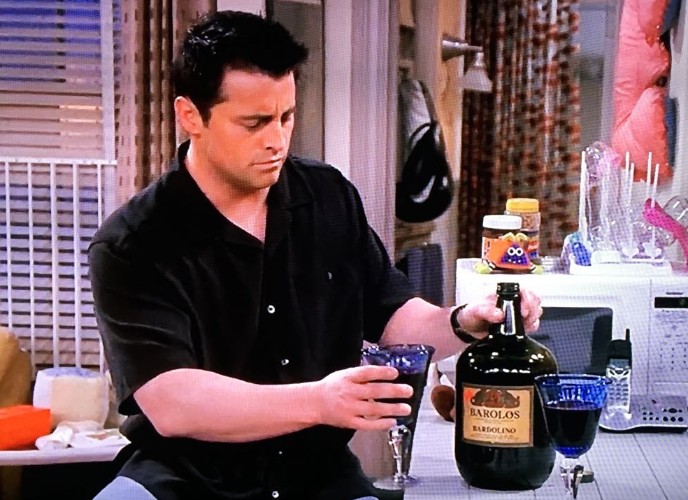 Quando Joey sorseggiò un Bardolino tarocco
