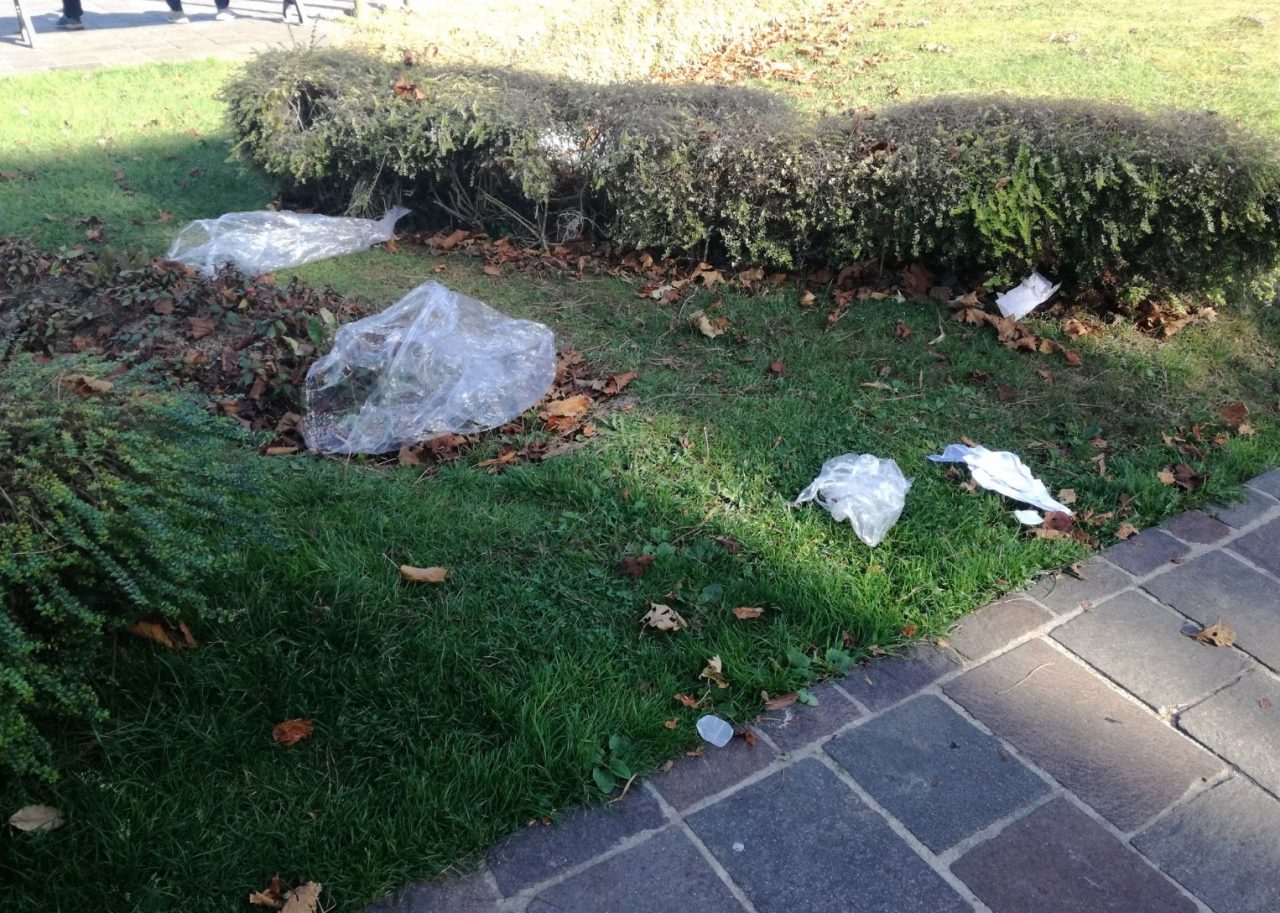 Rifiuti per le strade: barbari? No, il mercato di Desenzano