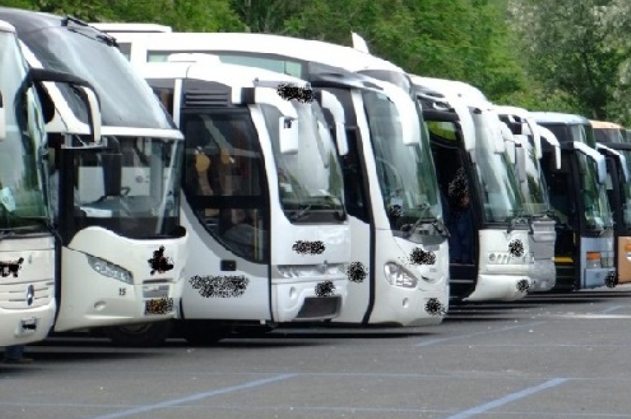 Rubano bus turistico tedesco