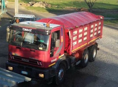 Rubato camion all’impresa Tommasi di Sedena