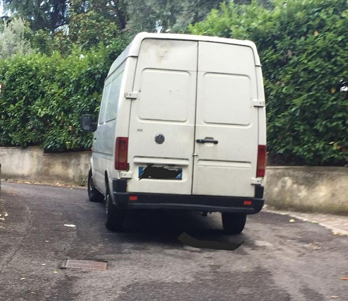 Salò, sequestrato furgone rubato