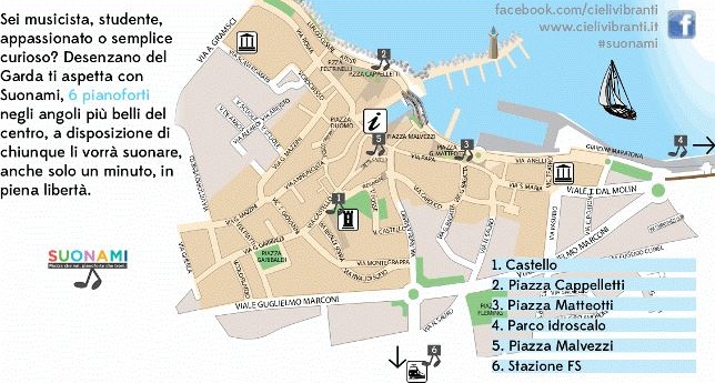 “Suonami!”, 6 pianoforti da suonare liberamente