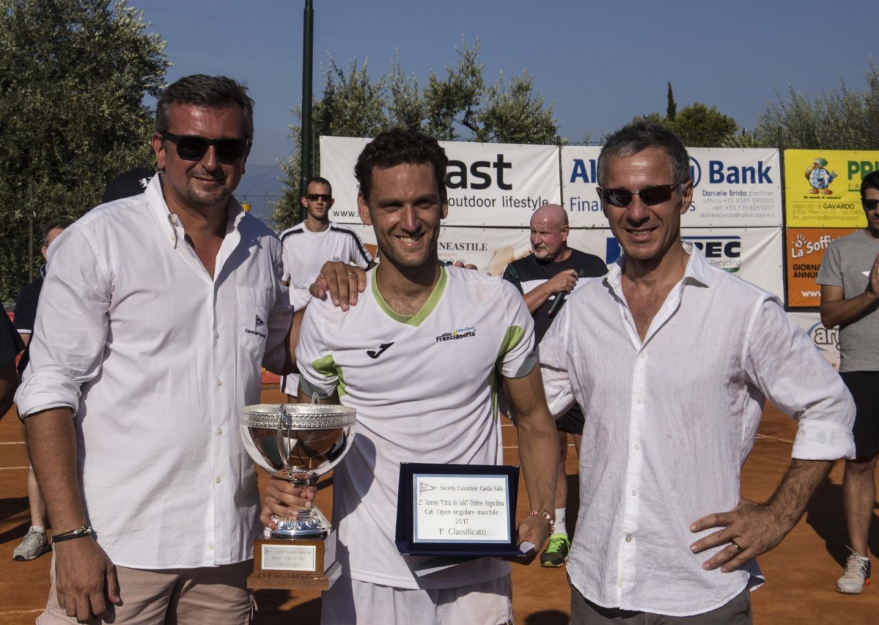 Tennis a Salò: l’Open a Pontoglio