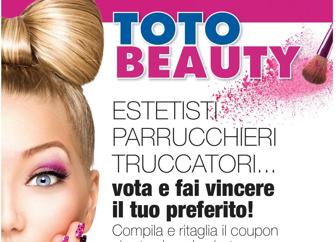 Totobeauty, è iniziata la sfida