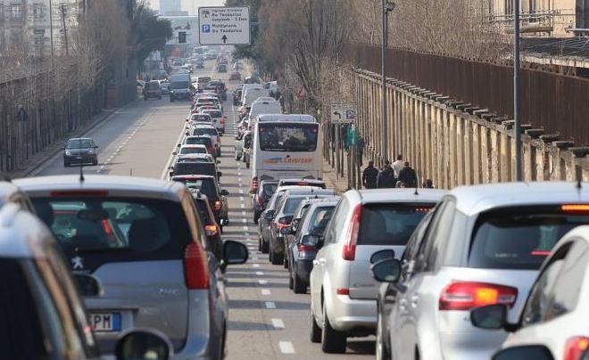 A4 bloccata direzione Venezia