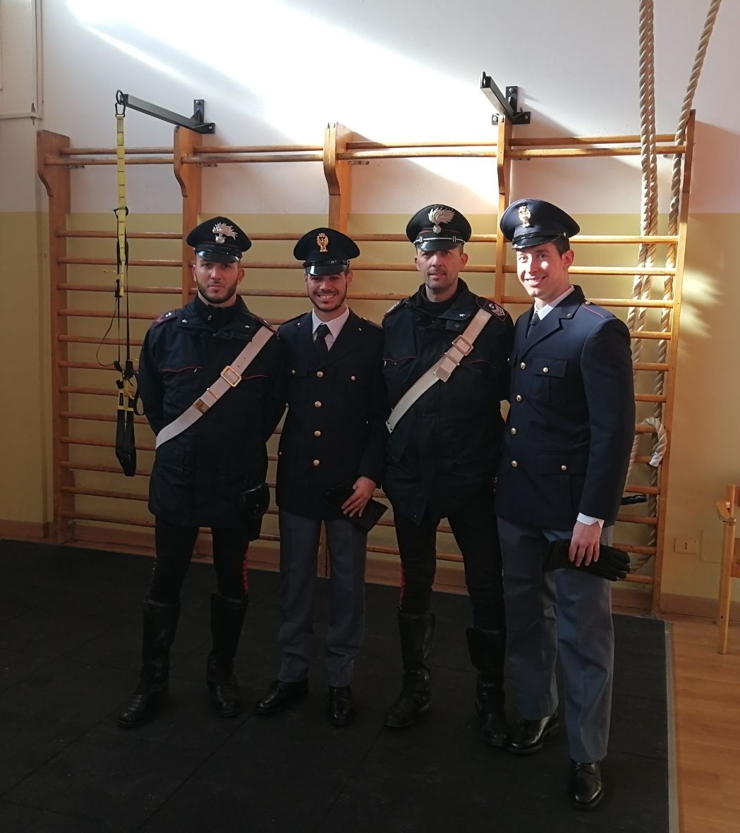 Rubano nella palestra dei poliziotti, denunciati