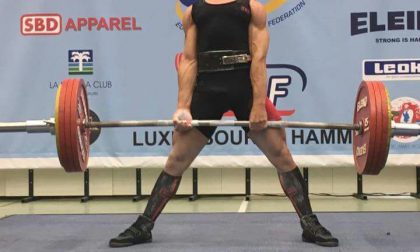 Moris Redini Campione di powerlifting