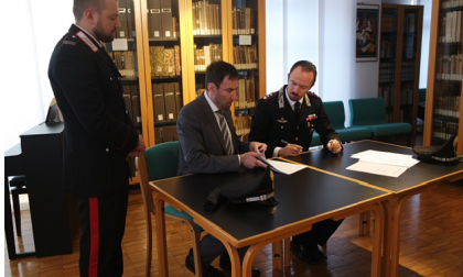 Comune virtuoso firma la convenzione con i carabinieri