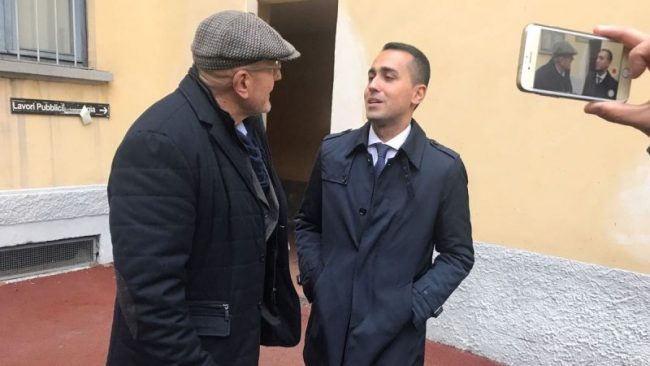 Querele temerarie: il nostro direttore Baiguini “attapira” Di Maio IL VIDEO