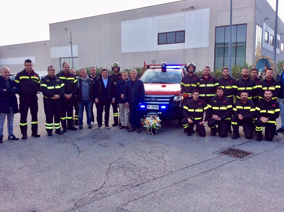 Un nuovo mezzo per i Vigili del Fuoco