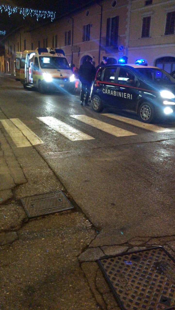 Donna investita in via Garibaldi