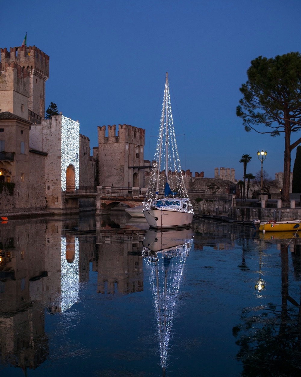 Centro animato sul Lago di Garda