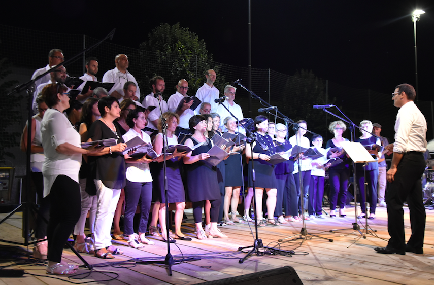 La corale Santa Cecilia in concerto