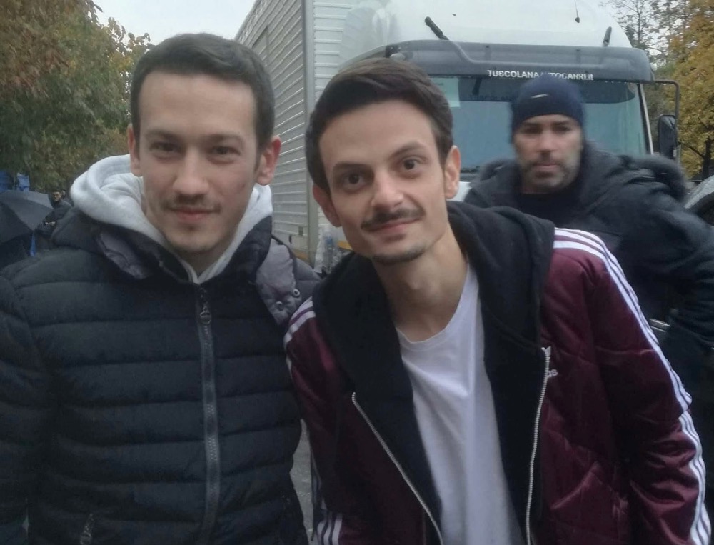 Sul set con Rovazzi per il suo nuovo film