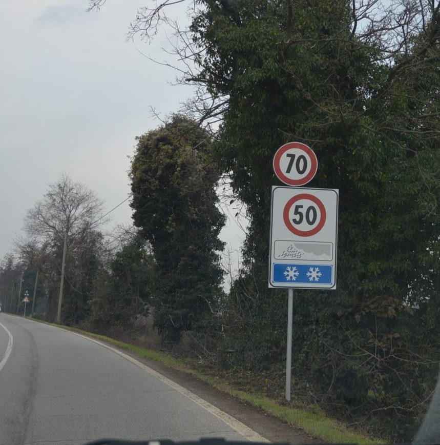 Revoca del limite dei 50 km/h sulla Goitese