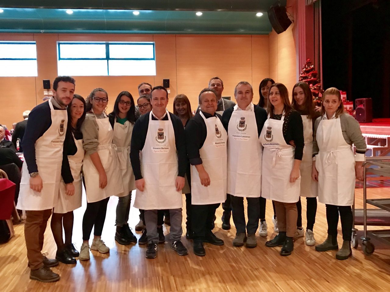 Montirone ha festeggiato il Natale con i suoi anziani