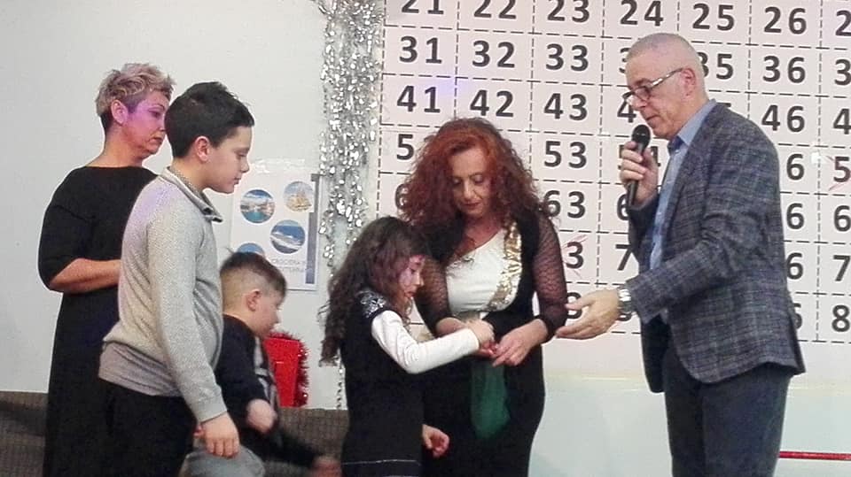 Tombolata natalizia un grande successo