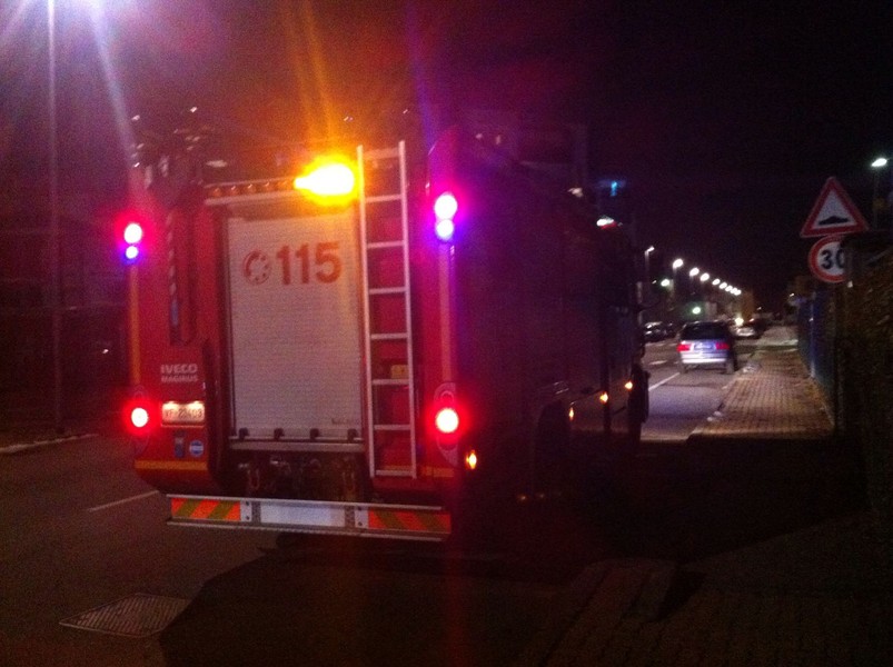 Incidente in tangenziale sud SIRENE DI NOTTE