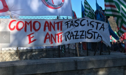 Manifestazione Como antifascista Pd contro blitz naziskin
