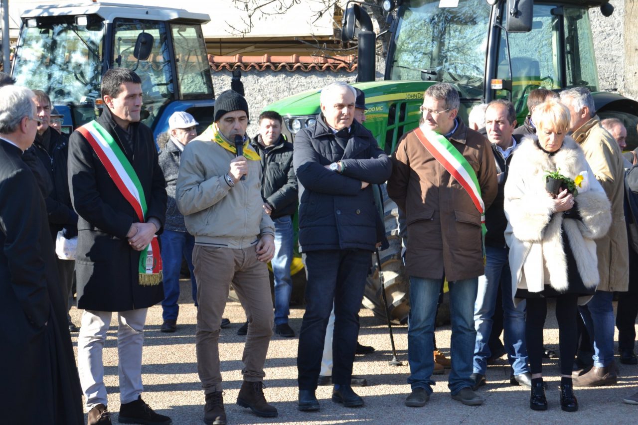 Agricoltori in piazza per dire “grazie”