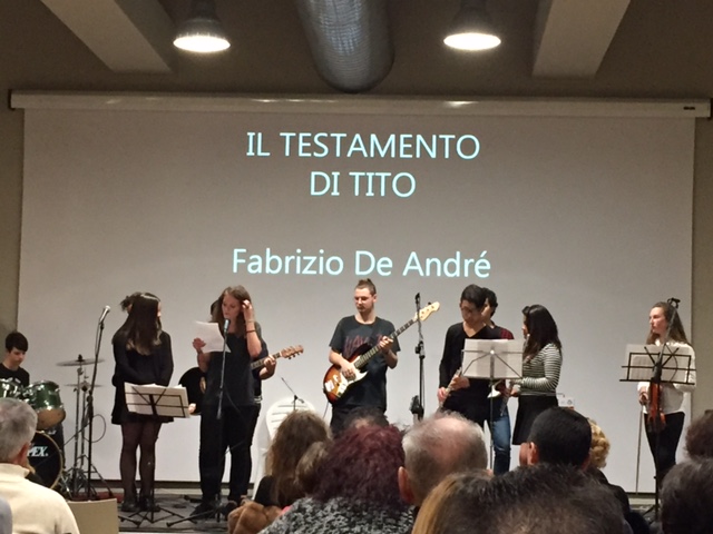 Giovani talenti La band del Falcone si esibisce in Chiesa