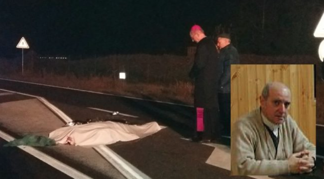 Padre Vito Groppelli investito e ucciso da un’auto