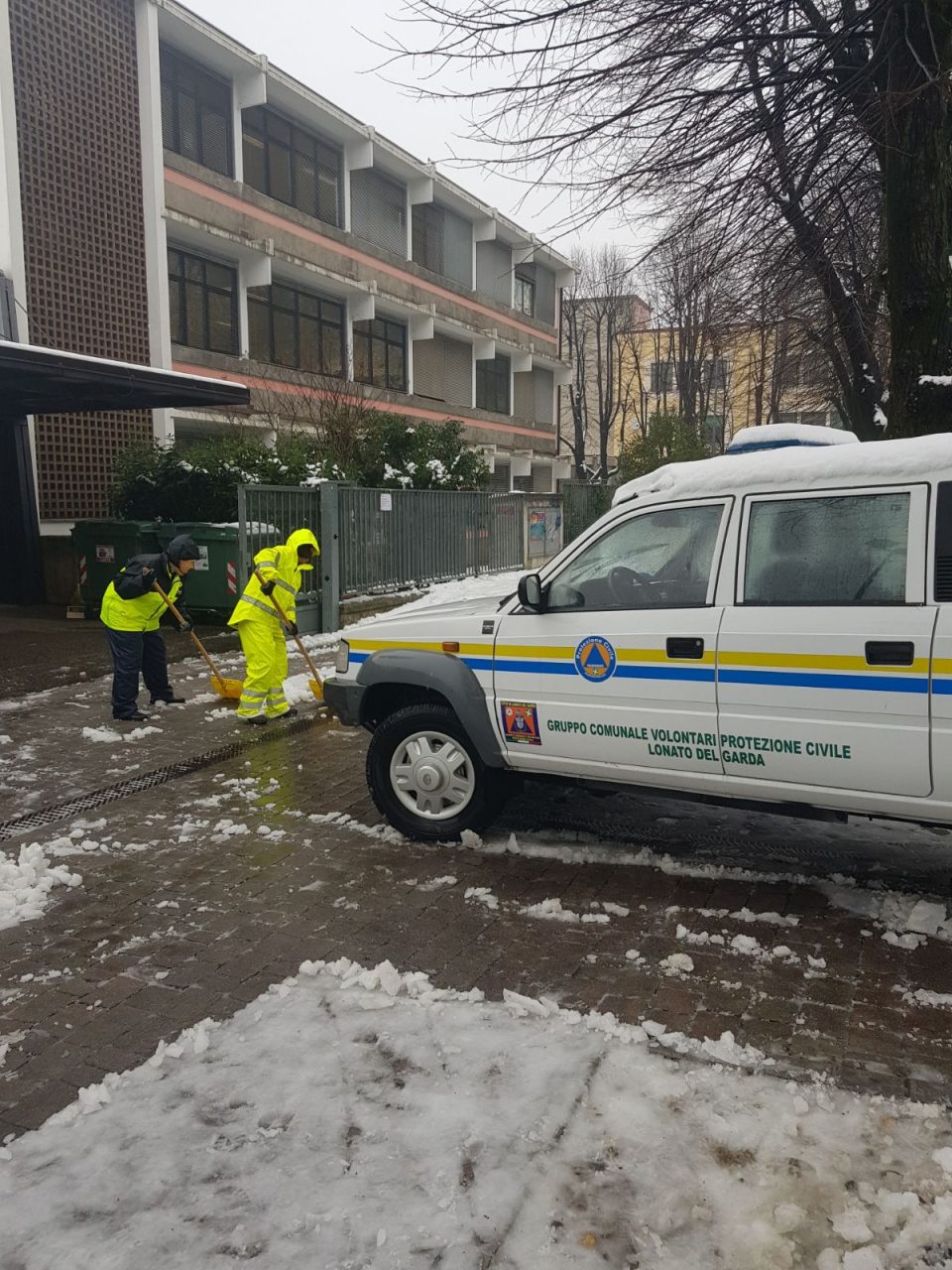 “A Lonato la macchina di emergenza neve ha funzionato bene”