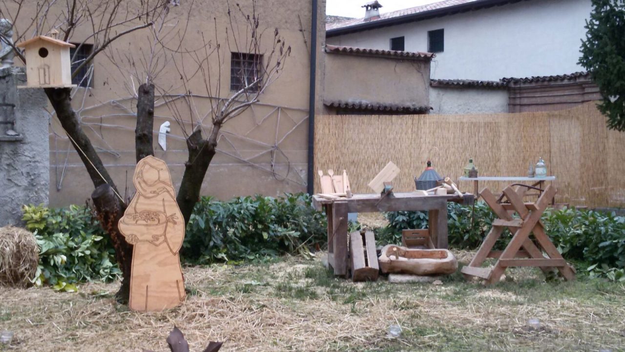 Il presepe dei volontari dell'oratorio di Remedello
