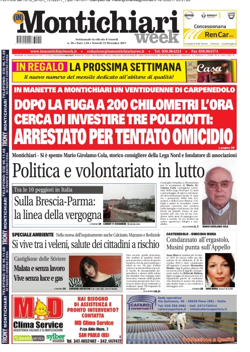 Montichiari Week è in edicola