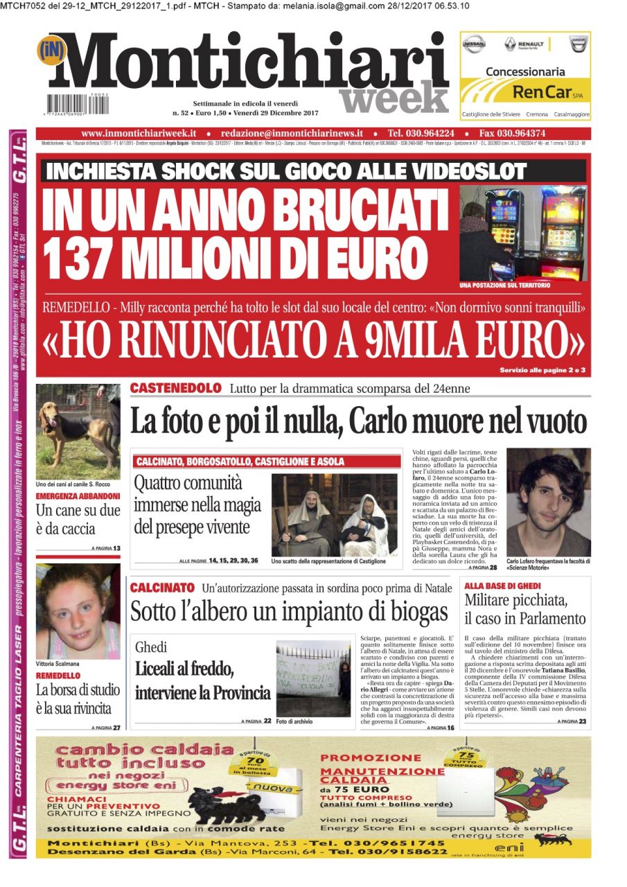 Montichiari Week è in edicola