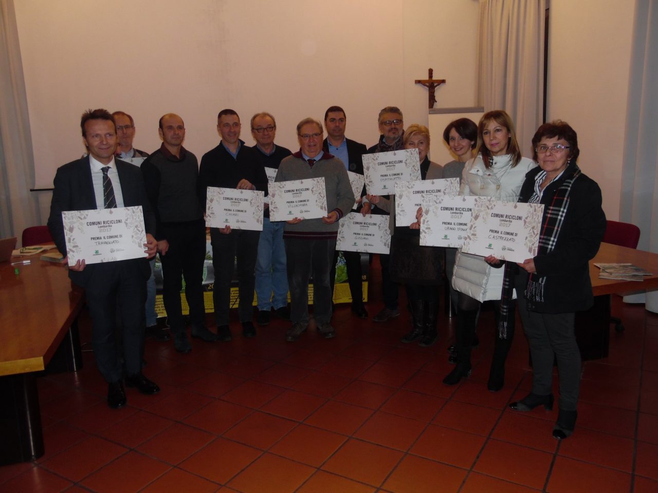 Comuni ricicloni premiati i migliori della Provincia