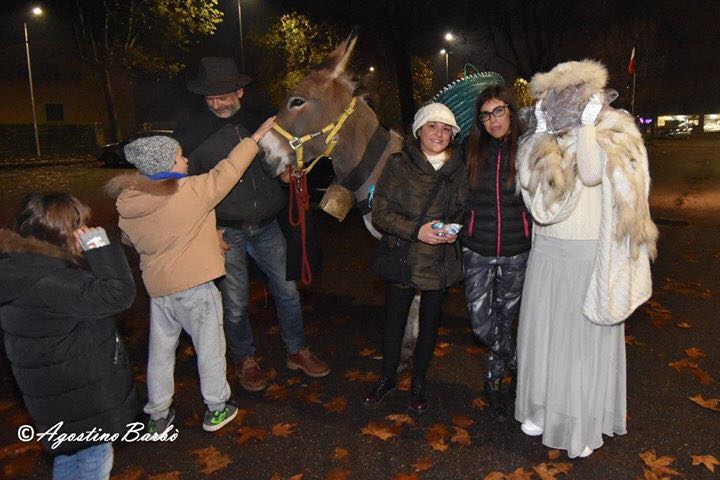 Arriva Santa Lucia, con l’asinello in paese